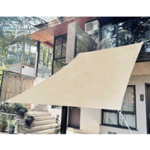 카페 가리개 방수원단 렉산 파고라 지붕재 야외용, 2x3.5m 두꺼운 폴리에스터 패브릭