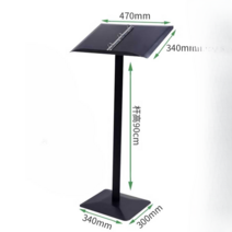 메뉴판거치대 안내판 야외 메뉴판 식당 카페 대기명단, 흑 옥색