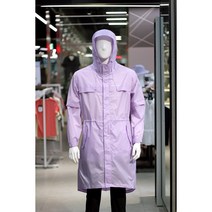 밀레 남녀 레인코트 우비 비옷 지퍼형 판초우의 라이트 립 반팔변형 MXSXE967 21, STEEL GREY, 1개