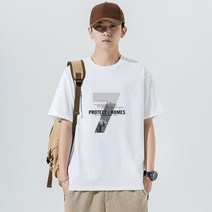 DN4004 순면 반팔 티셔츠 남성 여성 공용 커플티 사이즈