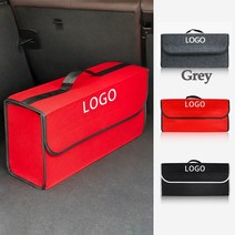 BMW Performance-E46 E90 F10 X1 X3 X5 GT G11 용 자동차 펠트 천 보관 가방 접이식 정리 상자 트렁크 도구, 03 D-Grey