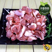 [으뜸한돈] 국내산 냉장 한돈 찌개용 돼지고기 500g, 1팩