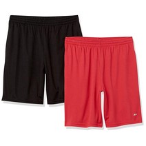 Amazon Essentials 남성 퍼포먼스 테크 루즈핏 반바지 2팩 카멜/블랙 XL 4464143943