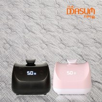 더따슴 워셔블 온수매트 그레이 슈퍼싱글, 핑크/슈퍼싱글