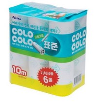 고로고로 표준 테이프 클리너 10m 리필, 1팩