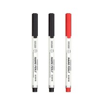 기타 바보사랑[희망노트]리플린 네임펜.F (흑흑적) 3개입