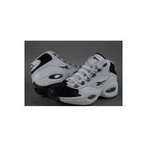 Reebok 박스 안 새 제품 남성 리복 퀘스천 미드 스니커즈 사이즈 7.5 GX5260 농구 블랙 화이트 신발