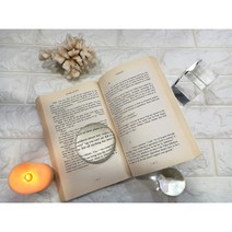 크리스탈 반구 8cm 문진, 10cm