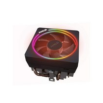 라이젠 7 2700X 프로세서의 AMD Wraith Prism LED RGB 쿨러 팬 AM4 AM2 AM3 AM3 4핀 커넥터 구리 베이스 명반 방열판