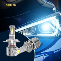 24V 대형차 H7 LED라이트 화물차 볼보 스카니아 만 벤츠, 올뉴스카니아(브라켓포함)