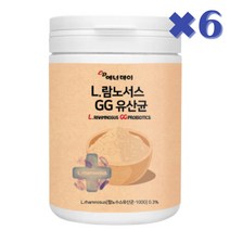 L람노서스 GG유산균 프락토올리고당 혼합 분말, 6통, 230g