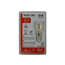 이케아 뤼에트 LED전구 E14 80루멘 LED1827S1 1개