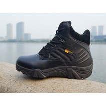 발편한 안전화 방한 방수 작업화 경량 논슬립 건설화가죽 스노우 군사 전투 운동화 전술 군대 발목