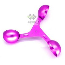 타워 풍속계 크레인 탐색 농업 기상 악기 알루미늄 합금 하우징 세 컵, 06 Purple-no base