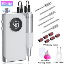 젤라또머신 젤라또기계 아이스크림기계 YOKEFELLOW-전기 네일 드릴 기계 40000RPM HD LCD 디스플레이 매니, 08 40000RPM WHITE-07