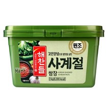 해찬들 사계절 쌈장, 3kg, 2개