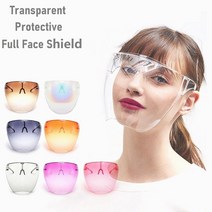 투명 마스크 입보이는 통기성 방풍 방진 김서림방지 안전 사이클링 주방 얼굴, 컬러 코팅