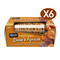 [올리나스]베이크하우스 대추 살구 크래커 100gX6