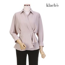 클라셰 KLACHE 77까지 릴리랩플로랄블라우스 CL2FBL048A
