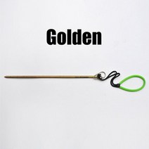 스쿠버 다이빙 탐침봉 브로브로드 스틱 로드 셰이커 수중 스테인레스 포인터, Golden