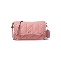 [해외정품] COACH 누빔 베개 가죽 헤이든 크로스바디