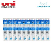 유니볼 시그노 노크식 RT1 리필심 10개 UMR-82 UMR-83, 0.28 블루x10개