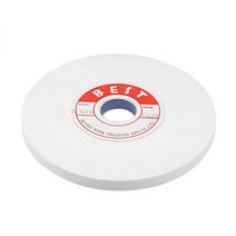 uxcell 7인치 벤치 그라인딩 휠 흰색 알루미늄 산화물 WA 120 표면 연삭용 그릿, 120 Grit