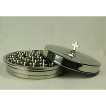 교회 성찬식 용품 160홀 컵 포도주 기독교 세트 냄비, 판 4개 구멍 40 I 덮개 1+ 성배 160