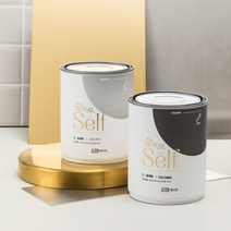 KCC페인트 숲으로셀프 철재용 0.9L 현관문 대문 샷시 난간 / 친환경 수성 DIY, 색상선택, 화이트4, 900ml, 1개