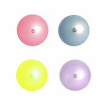 아마야 주니어 리듬체조 볼 공 16cm 취미용 유럽산, 형광옐로우