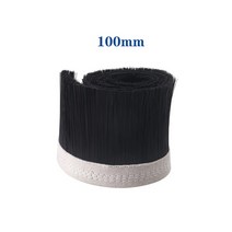 스핀들 모터 용 CNC 라우터 브러시 진공 청소기 조각 기계 먼지 커버 1M x 70mm100mm, 2.1mm