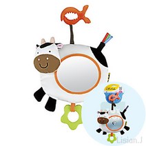 리시안제이 나들이 유모차 무무 거울 모빌 5개월 장난감 아기 치발기