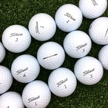 타이틀리스트 pro v1 화이트 A-급 10알 3피스 4피스 필드용 물로만 세척 로스트볼 창고 샵