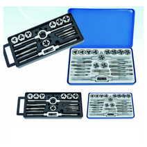 Smato 스마토 탭/다이스세트 SMT-TD16 핸드탭 다이스 16종세트 다이스핸들 탭핸들 파이프탭 파이프다이스 탭다이스세트 파이프텝 탭세트 다이스세트, SMT-TD24(24종)