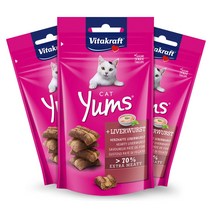 비타크래프트 캣얌 리버소세지 60g x 3개