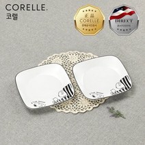 [코렐] 스누피앤찰리에디션 사각중접시 2P, 상세 설명 참조
