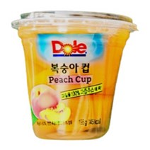 Dole 돌 후룻컵 복숭아컵 198g x 10개