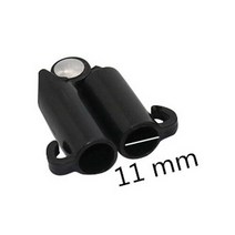 식물 지원 천막 기둥 액세서리 클립 빨리 정원 철강 등반 포도 나무 파이프 브래킷 2 개, 01 11mm