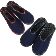 국내생산 크로바 쿠션 청 마루 거실 어린이집 유치원 사무실 실내화 슬리퍼 덧신