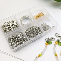 ARTNISM 악세사리 부자재 7종키트 비즈공예 재료 세트, 1.부자재7종세트