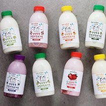 사그담 평창보배목장 리얼과일 요거트 모음, 딸기맛 요거트 500ml, 딸기맛 요거트 500ml