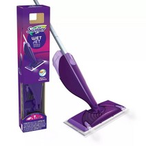 미국 Swiffer WetJet 스위퍼 웻젯 웨트젯 밀대 청소기 스타터 키트 세정액 패드 포함, 1세트