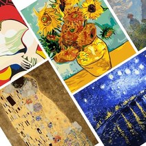 바보사랑 DIY 명화그리기 명화 시리즈.아이러브페인팅, 06고흐고흐의방페인팅