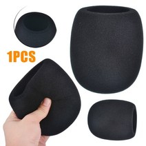 방송 장비 소리 음향 무선 스튜디오 마이크 콘덴서 용 1pc 블랙 폼 스폰지 윈드 스크린 커버 윈드 스크린 팝 필터 스프레이 방지, 협력사