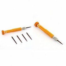 5in1 스마트폰 정밀드라이버 스마트폰분해수리 옐로우, 1개