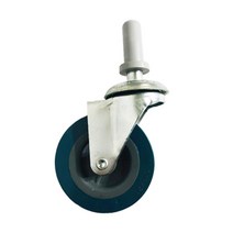 PVC 바퀴 소 고무손수레회전캐스터청소카트, 1개, 상세페이지 참조