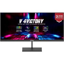 커브드모니터 게이밍 게임 용 듀얼 커브 모니터 Viotek FI32DB 32인치 75Hz QHD 1440p 모니터 IPS 10비트, 04 NFI29CB 73.7cm(29인치)