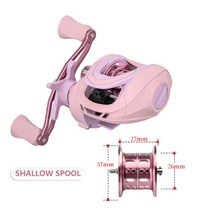 새로운 2023 3 + 1BB 마그네틱 브레이크 시스템 베이트 캐스팅 낚시 릴 기어비 7.2:1 왼손/오른손 초경량, 01 As shown_02 오른손