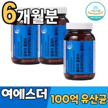 닥터 여에스더 포뮬러 울트라 플로라 클래식 유산균 프로바이오 신바이오 틱스 스틱 RGG LGG 장 건강 운동 관리 온가족 임산부 중년 노인 유당없는 홈쇼핑유산균, 6개월분