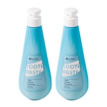 닥터치카 불소 1000 펌핑 불소치약 285g 대용량, 2개